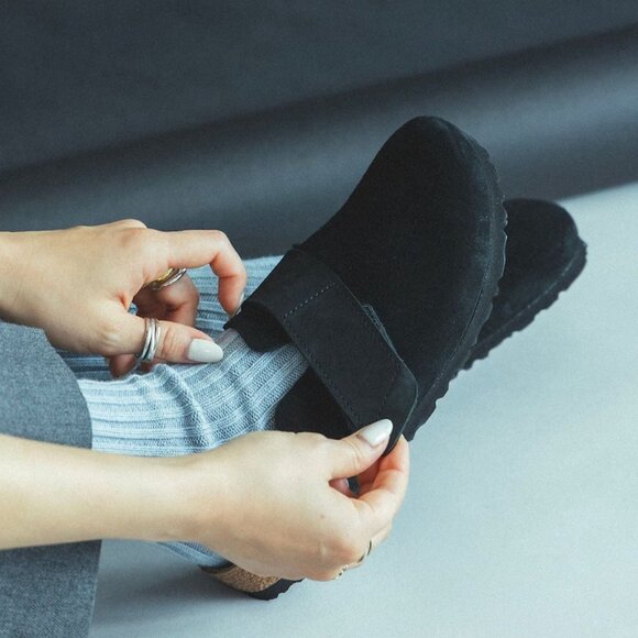 Birkenstock Loma Nubuck Leather/Suede Black - Size 8 - EU 41 - Picture 10 of 11